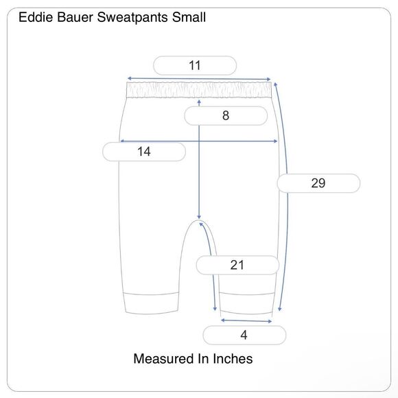 Eddie Bauer Girls Summit Sweatpants Elastic Waist Tapered Hem Gray Size Small - Picture 9 of 9